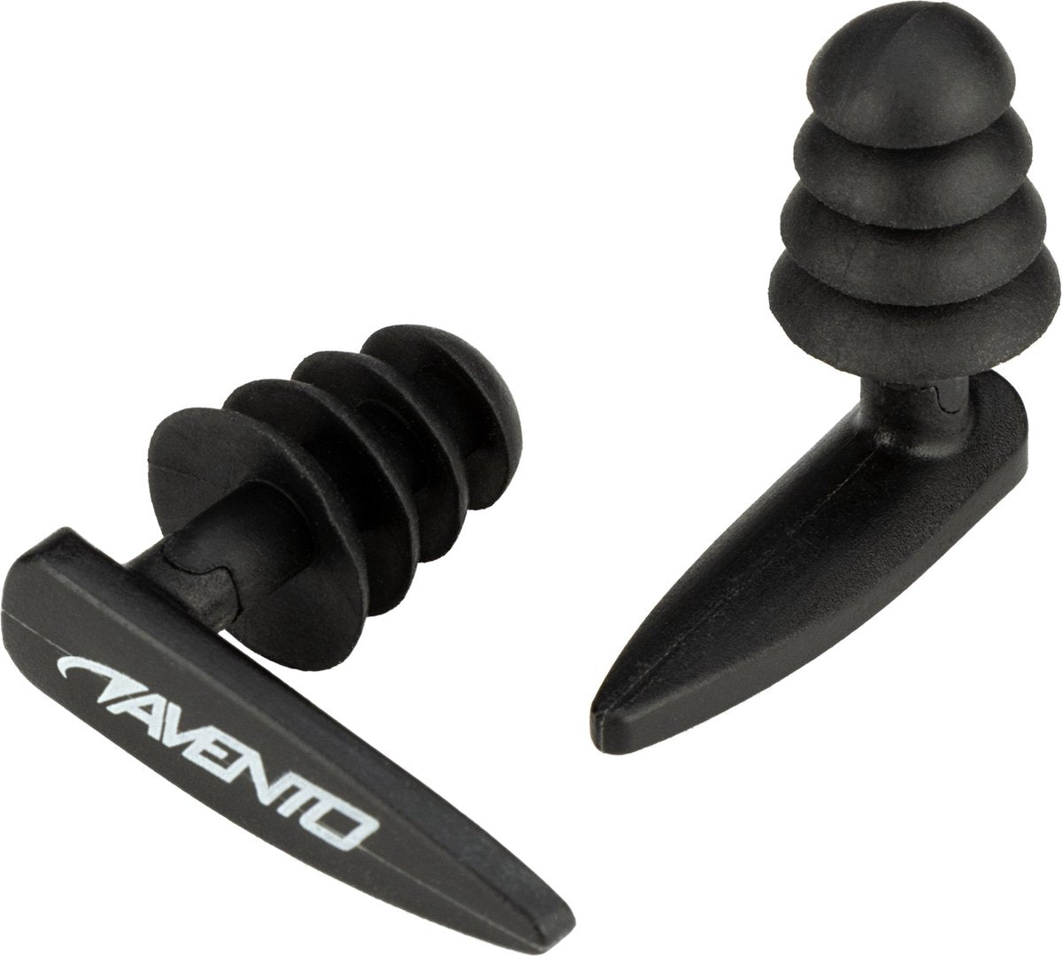 Avento zwem oordoppen - zwart - ergonomisch - volwassenen
