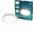 Philips led philips moire plafondlamp - glittereffect - koelwit licht: 4000k - diameter: 38 cm - 20w - rond - wit