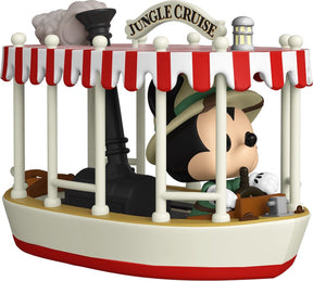 Funko jungle cruise verzamelfiguur disney pop! rides skipper mickey with boat 15 cm multicolours