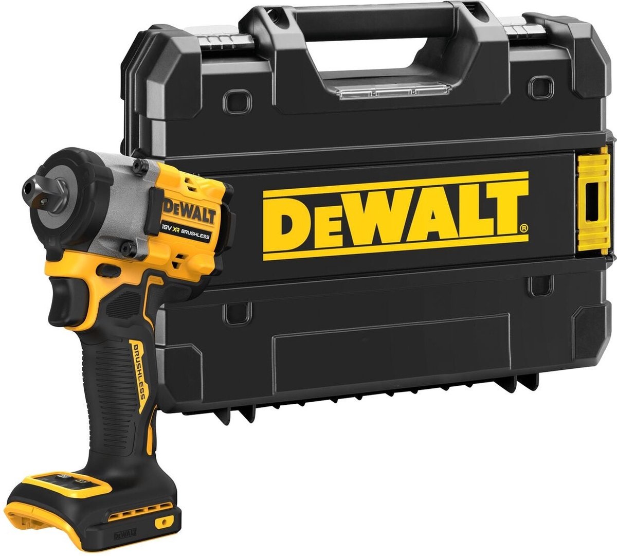 Dewalt dcf922nt accu slagmoersleutel 406nm 1 2 borgpin 18v xr basic body in tstak