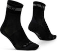 Gripgrab - merino regular cut fietssokken 1 paar wieler sokken - zwart - unisex - maat m (41-44) 41-44