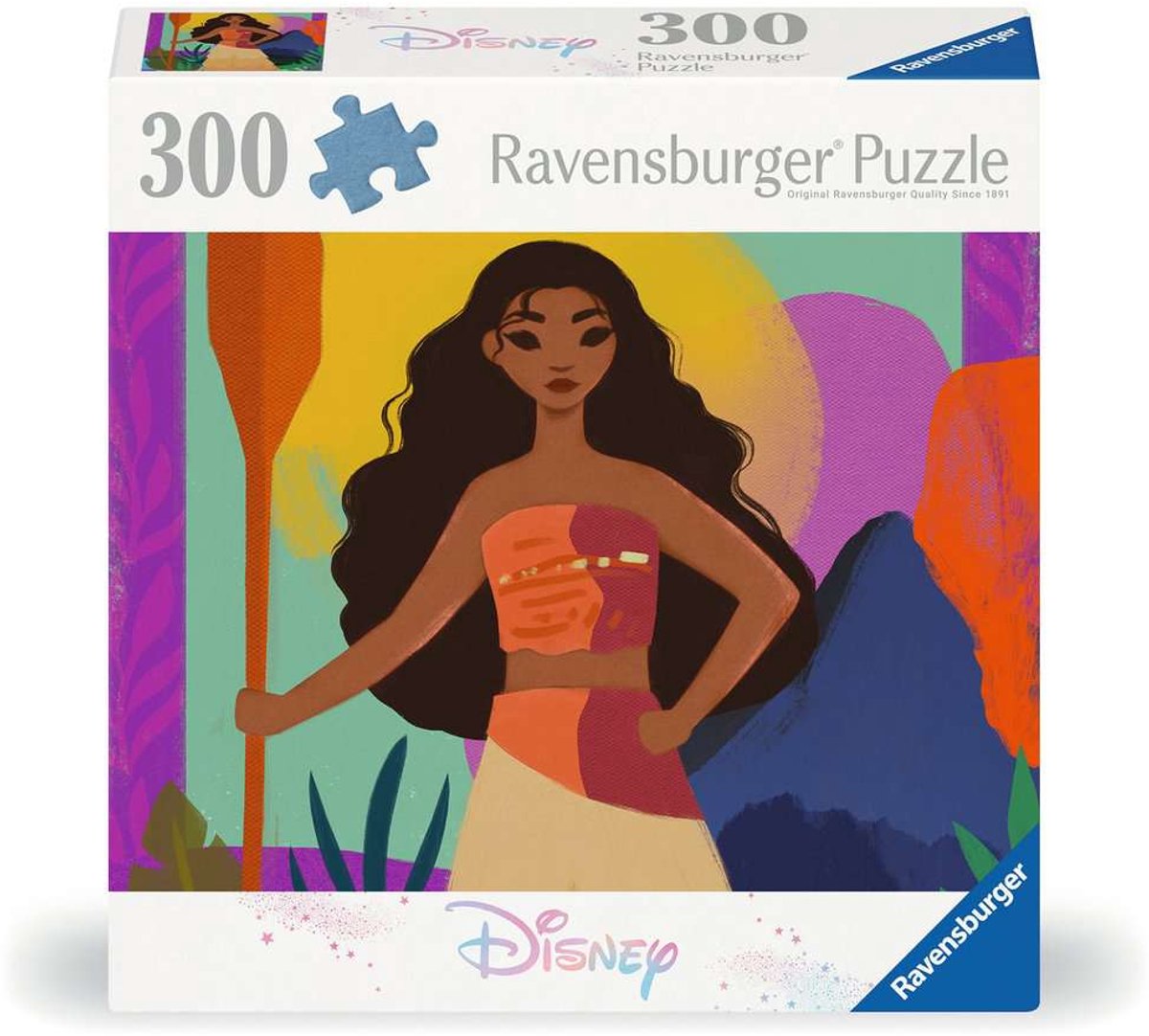 Ravensburger puzzel moana - legpuzzel - 300 stukjes