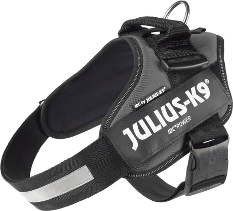 Julius-k9 julius k9 idc powertuig voor hond antraciet maat 1 66-85 cm l