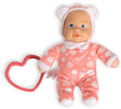 Chicco my doudou doll - mijn kleine pop - zachte knuffelpop met hartvormige bijtring - zalmroze (0m+)