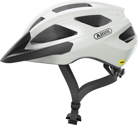 Abus Helm Macator MIPS pearl white L 58-62cm