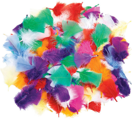 Colorations veertjes | assorti gekleurd | 1200 stuks