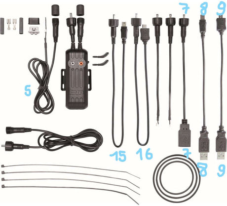 Busch + müller kabel e-werk nr 7 rond naar usb-a