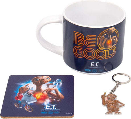Fizz creations e.t. mok beker en onderzetter set be good multicolours