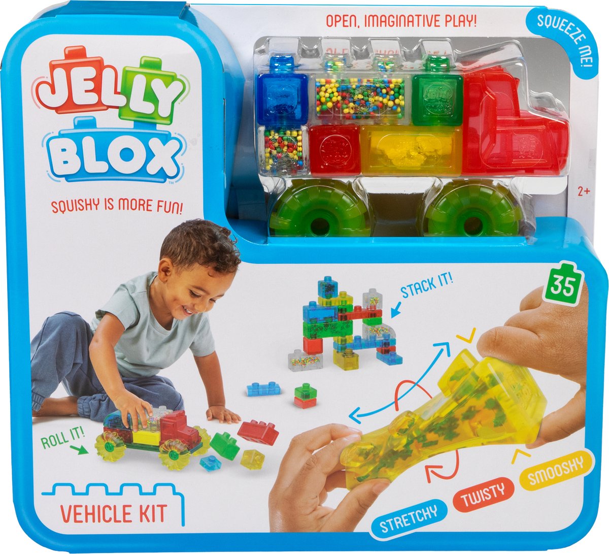 Goliath jelly blox - voertuigen set - 35dlg.