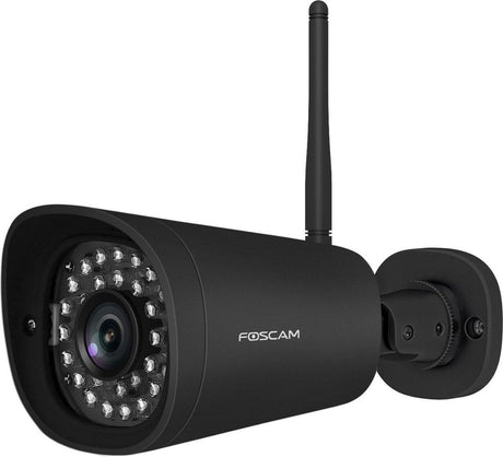 Foscam g4p beveiligingscamera - 4 mp- super hd - wifi - buiten camera - nachtzicht 20m - zwart