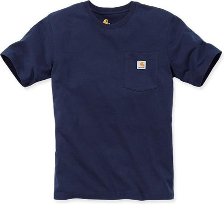 Carhartt 103296 workwear pocket t-shirt - relaxed fit - navy - l