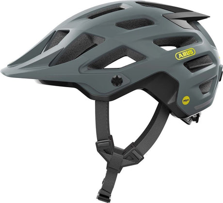Abus fietshelm moventor 2.0 mips concrete grey l - 57-61 cm - grijs - geschikt voor gebruik op mountainbikes - 370 g