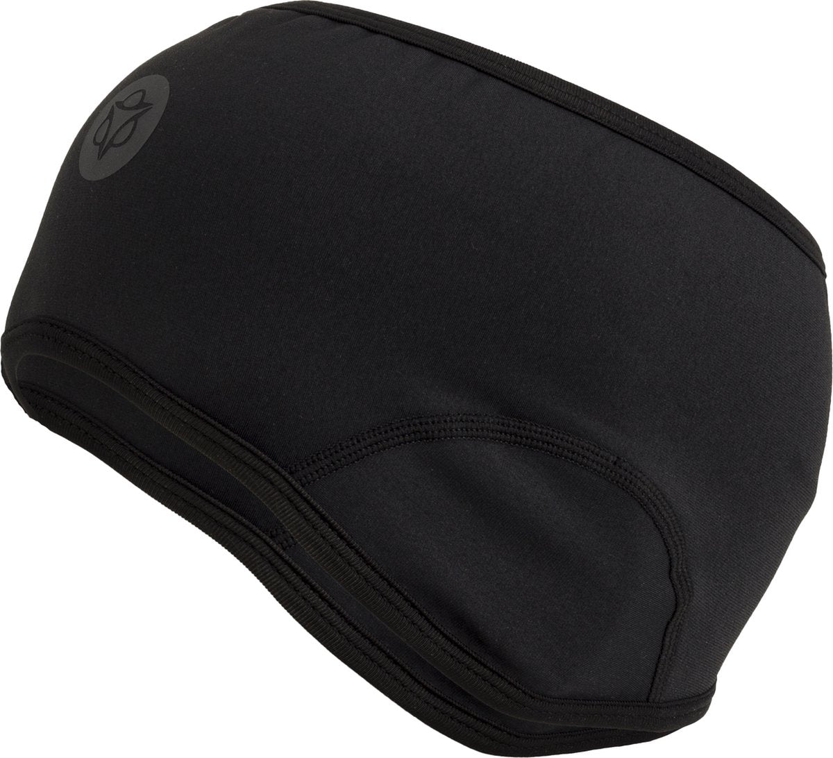 Agu softshell hoofdband - oorwarmer - unisex - zwart - s m - beschermt oren en voorhoofd - ventilerend