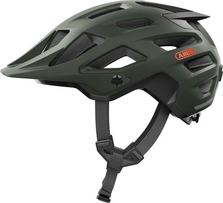 Abus fietshelm moventor 2.0 pine green l - 57-61 cm - groen - geschikt voor gebruik op mountainbikes - 330 g l