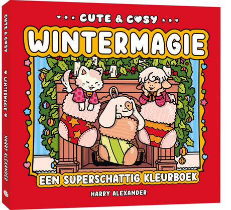 Uitgeverij mus cute cosy wintermagie kleurboek