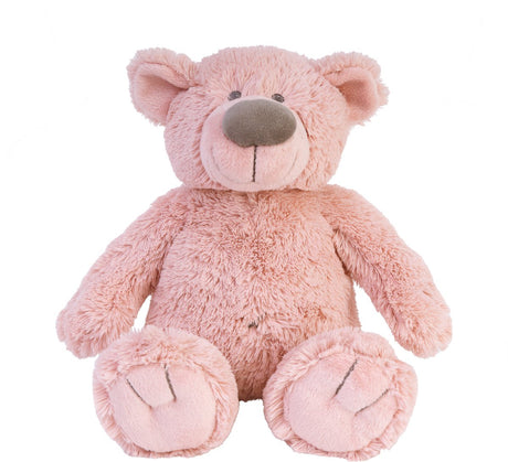 Happy horse beer brim knuffel 22cm - oudroze - baby knuffel