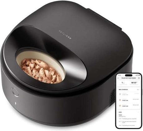 Petlibro polar natvoer automaat - voerbak - zwart