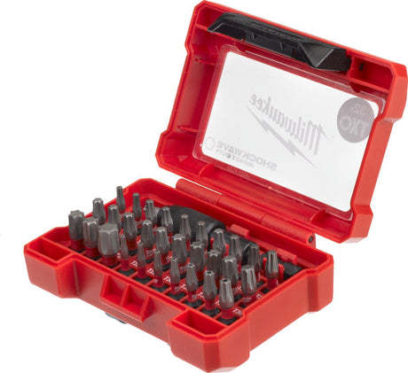 Milwaukee shockwave torx bitset 32 delig - slagvast