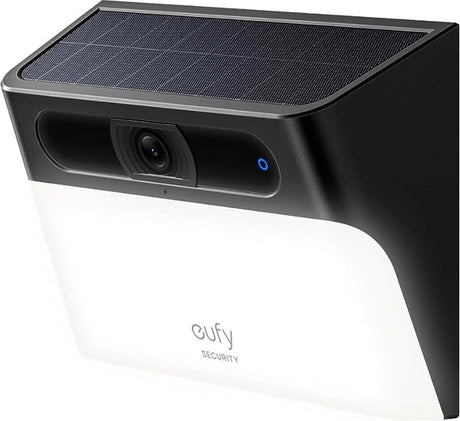 Eufy security solar wandlamp camera s120 - wall light - draadloze beveiligingscamera met geïntegreerde solar led wandlamp - kleurennachtzicht - ai bewegingsdetectie - tweeweg audio - ip65 weerbestendig - geen abonnementskosten