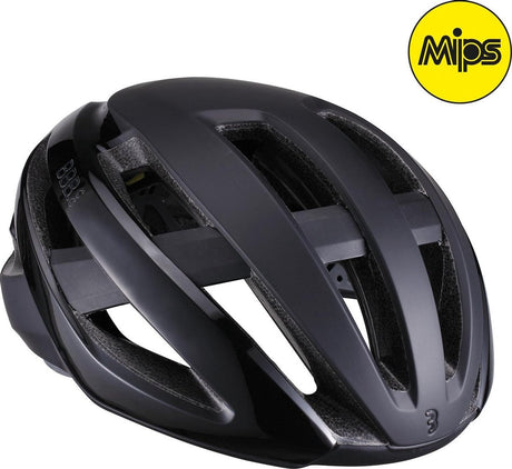 Bbb cycling maestro mips fietshelm - extra veiligheid - sporthelm volwassenen - racefiets - mat zwart - maat l - bhe-10 l