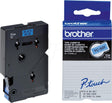 Brother tc-501 - 12mm - black on blue for pt-8e pt-2000 pt-3000 pt-5000