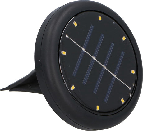 Grundig solar grondspot - zonne energie - led - zwart