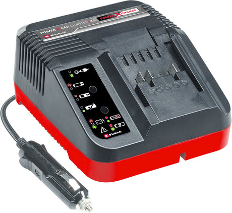 Einhell autolader - power x-change - 12 v - laadstroom: 3a - beschermingselektronica voor de autoaccu - geschikt voor alle power x-change accu's