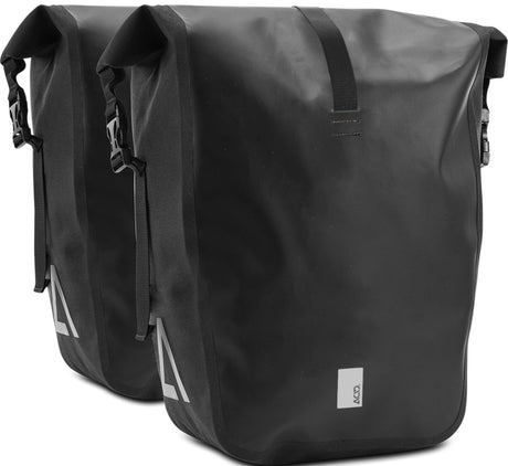 Acid fietstas pure 20 2 cilink - 20 l x 2 - afneembare fietstas - fietstassen dubbel - tas fiets - waterdichte fietstassen - fietsaccessoires - zwart