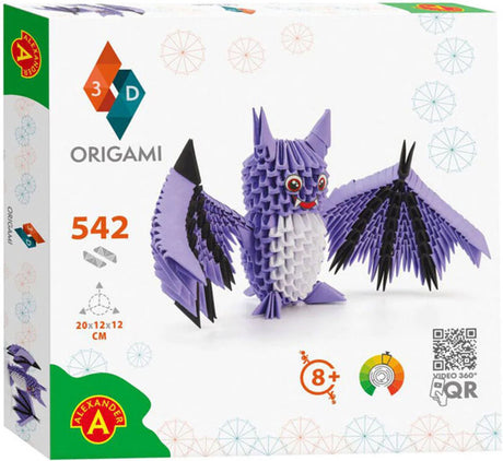 Alexander toys alexander - origami 3d – vleermuis