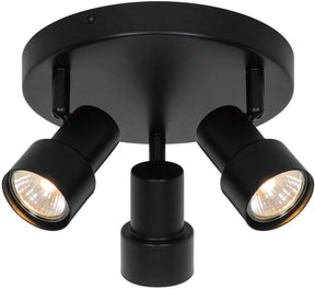 Nordlux -boston-3x plafondlamp-gu10-zwart