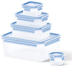 Tefal masterseal fresh k3029012 vershouddoos - set van 5 - 100% lekvrij - vershoudbakjes - geschikt voor diepvries