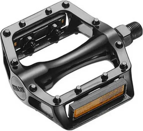 Union bmx pedaal zwart 9 16 inch kunststof sportief model sp-102 in winkelverpakking