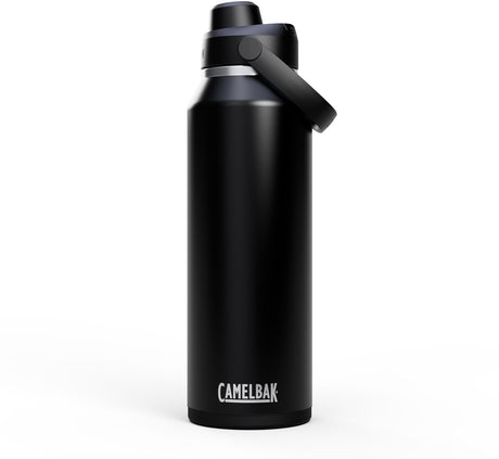 Camelbak thrive chug drinkfles - 1,2 l - rvs - met draaidop - isolatie waterfles - zwart