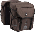Willex bagagetas 1200 - dubbele fietstas s - 20 liter - bruin