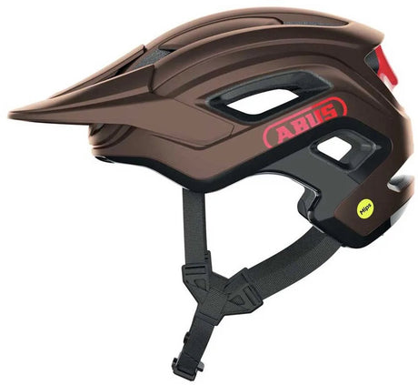 Abus fietshelm cliffhanger mips metallic copper s - 51-55 cm - goud - geschikt voor gebruik op mountainbikes - 330 g