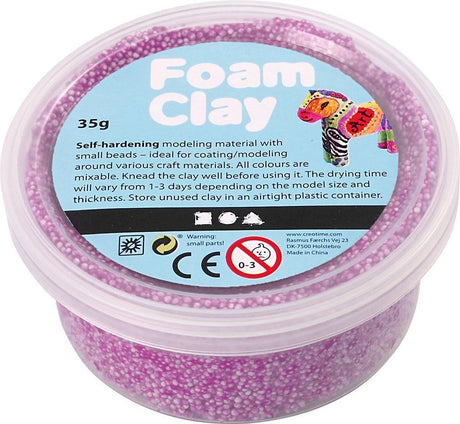 Foam clay ® neon paars 35gr