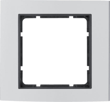 Hager 10113004, aluminium, wit, kunststof, schroefloos, alle merken, mat, 1 stuk(s)