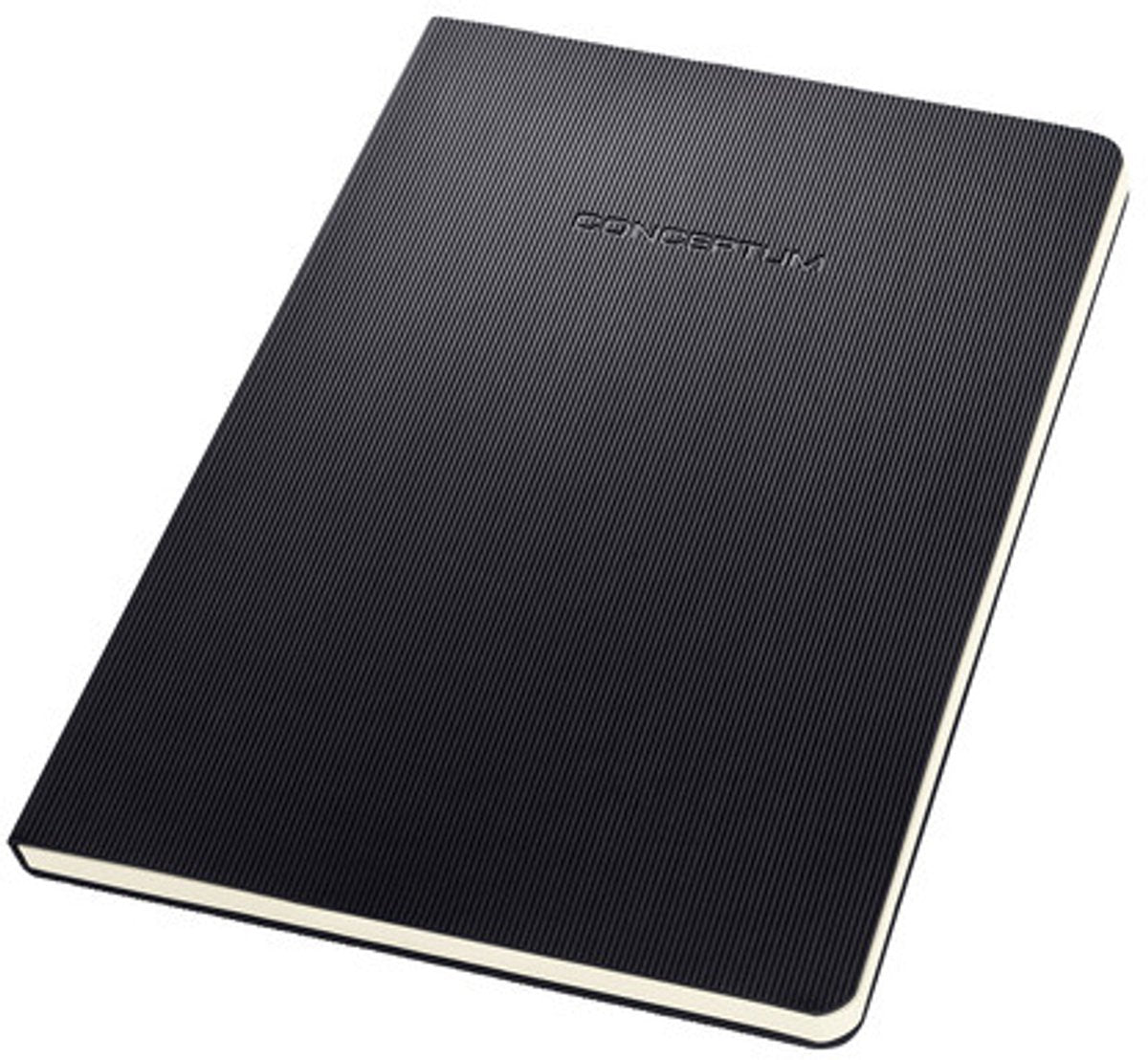 Sigel schrijfblok conceptum a4 softcover geruit zwart