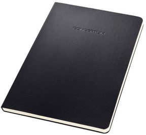 Sigel schrijfblok conceptum a4 softcover geruit zwart
