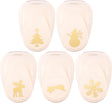 Vaessen creative pons set - figuurpons - kerst - 5 st. - 1 tot 2,5 cm