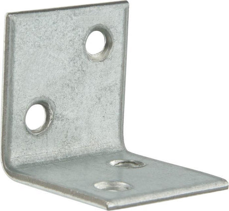 Shi versterkingshoek- 40 x 40 x 40 -verzinkt - met verzonken schroefgaten - doos van 50 stuks
