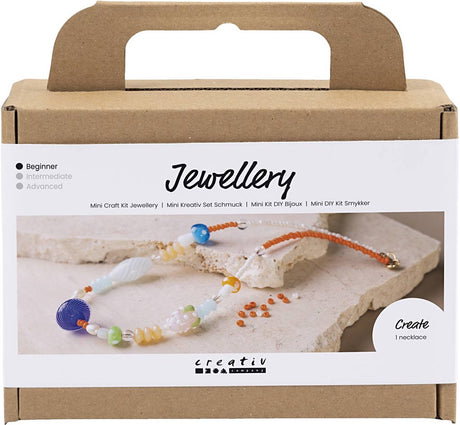 Creative company creativ company mini hobbyset sieraden kleurrijk stoere halsketting
