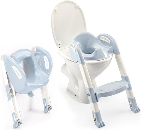 Konges sløjd thermobaby wc verkleiner met trapje kiddyloo blauw