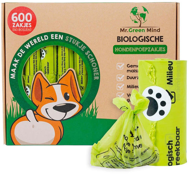 Mr. green mind bio poepzakje 600 zakken