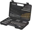 Black+decker a7200-xj - boor- en bitset - 109-delig - titaniumgecoate hss