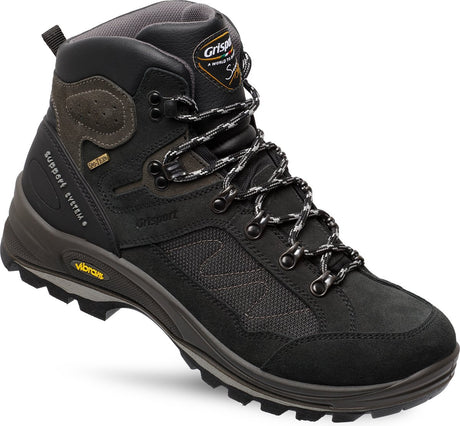 Grisport everest mid unisex wandelschoenen - black 39