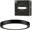Paulmann led-paneel abia rond 300 mm 22w 2200lm 2700k zwart