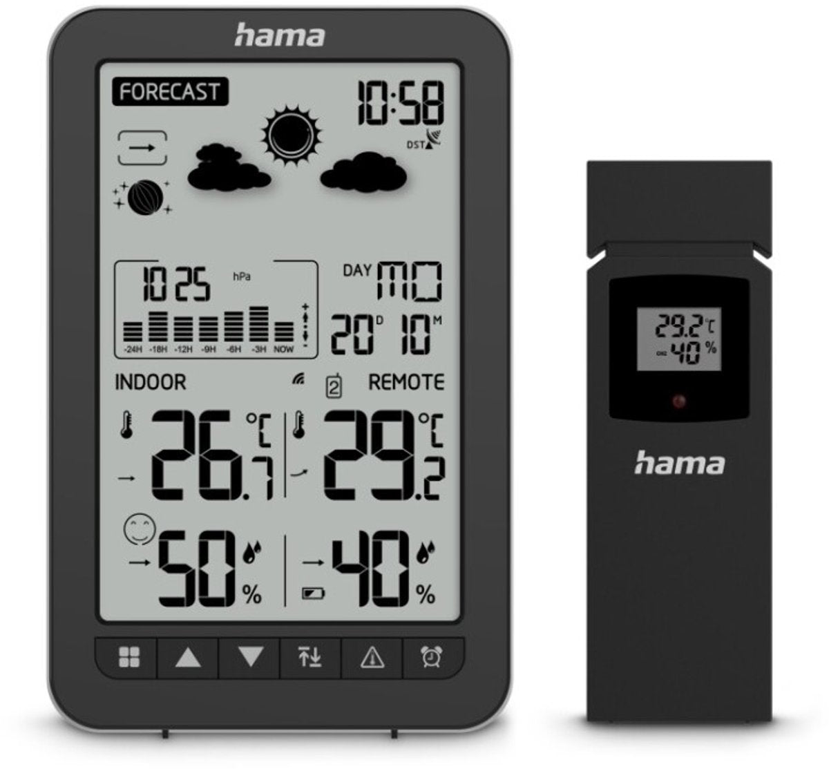Hama ko samui 00222219 draadloos weerstation