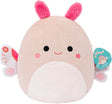 Jazwares squishmallows - medium plush (moritz - light peach moth) - 30cm plush