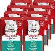 Gourmet mon petit intense - kattenvoer natvoer - vis vlees - 48 x 50 g